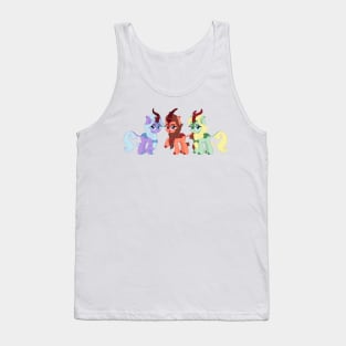 Feather Bangs fanpony kirin Tank Top